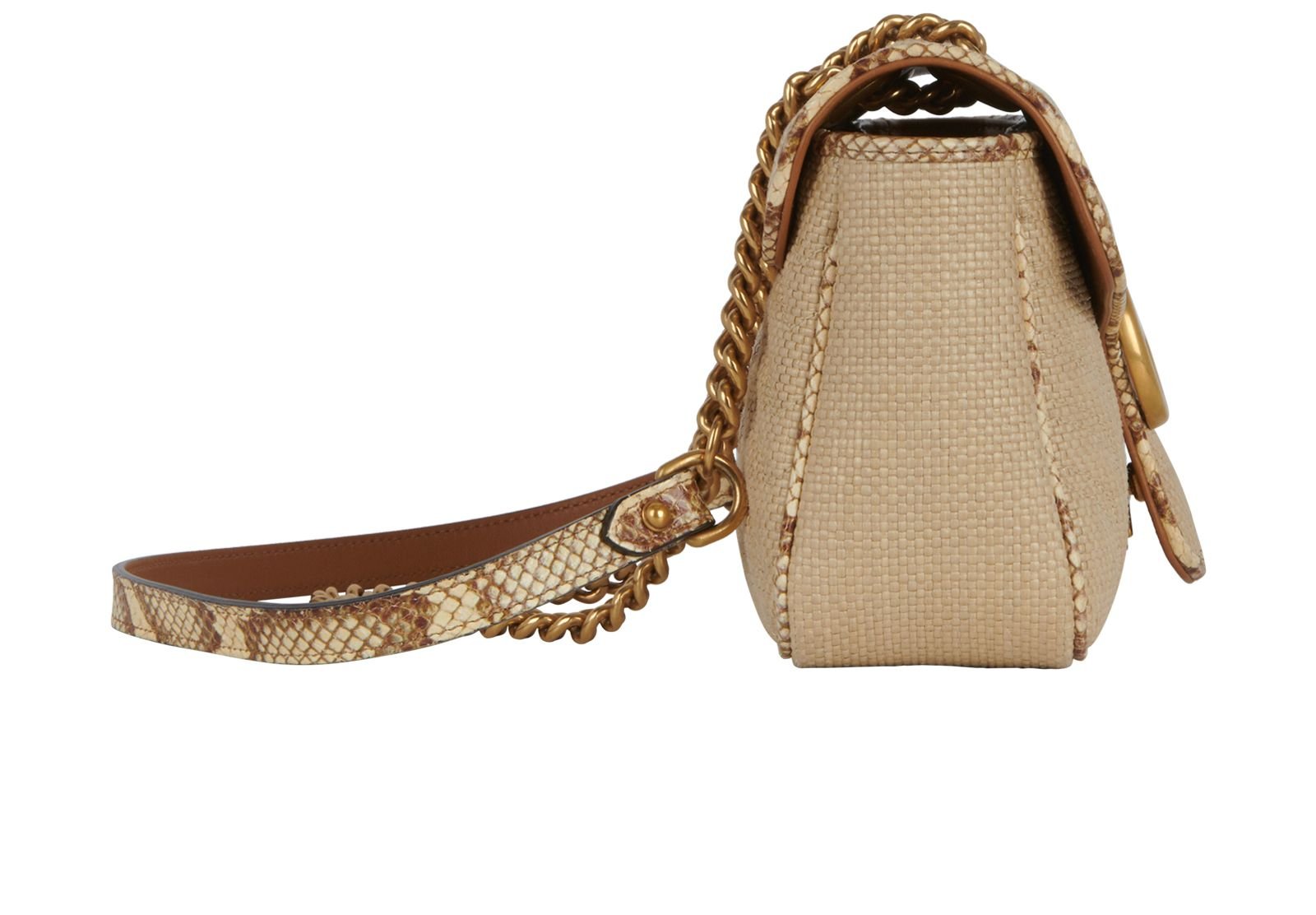 Snakeskin clearance side bag